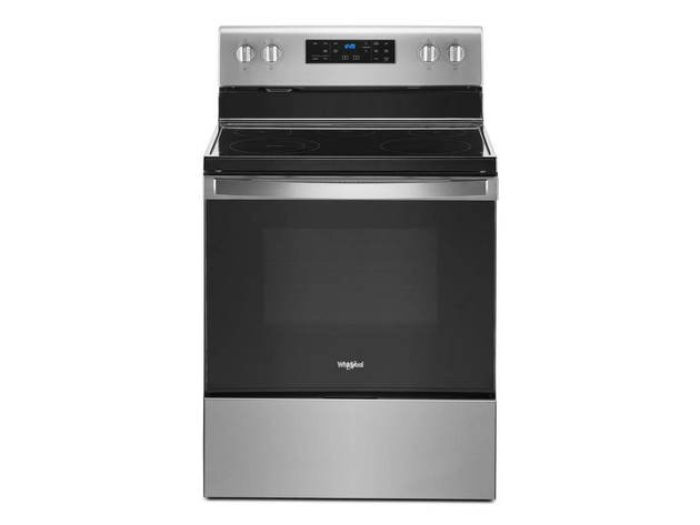 Whirlpool WFE525S0JZ 5.3 Cu.Ft. Stainless Freestanding Electric Range