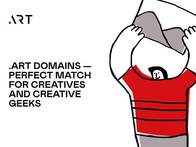 10-Yr Standard .ART Domain Name with Site Builder $100 for $49.99