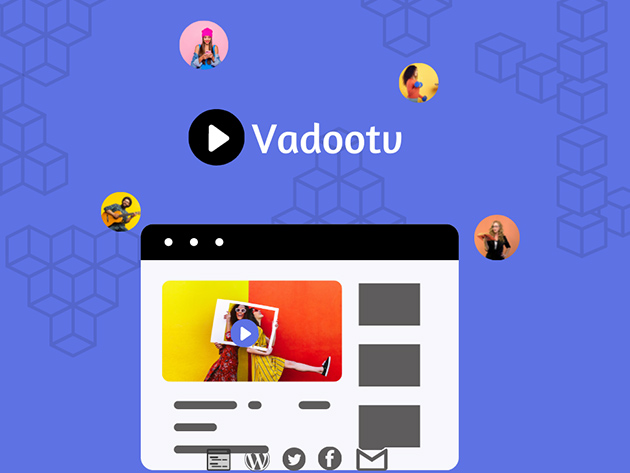Vadoo.tv Starter Plan: 1-Yr Subscription