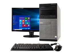 Dell Optiplex 9010 Tower Computer PC, 3.20 GHz Intel i5 Quad Core Gen 3, 8GB DDR3 RAM, 500GB Hard Disk Drive (HDD) SATA Hard Drive, Windows 10 Professional 64bit (Renewed)