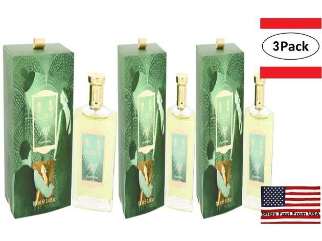 3 Pack Floris 1927 by Floris Eau De Parfum Spray 3.4 oz for Women