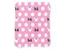Disney Minnie Mouse Xoxo Plush Throw 40" x 50" Pink