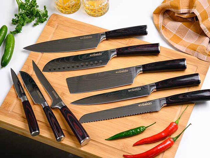 Best kitchen deal: Seido Japanese Master Chef's 5-piece knife set for $100