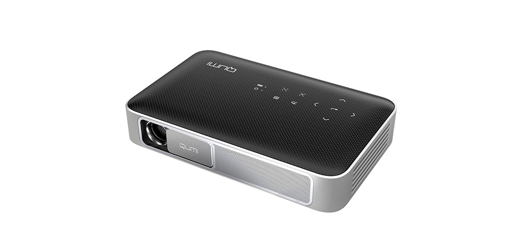 Vivitek Q38-BK Ultra-Portable Full HD Smart Projector (Certified Refurbished