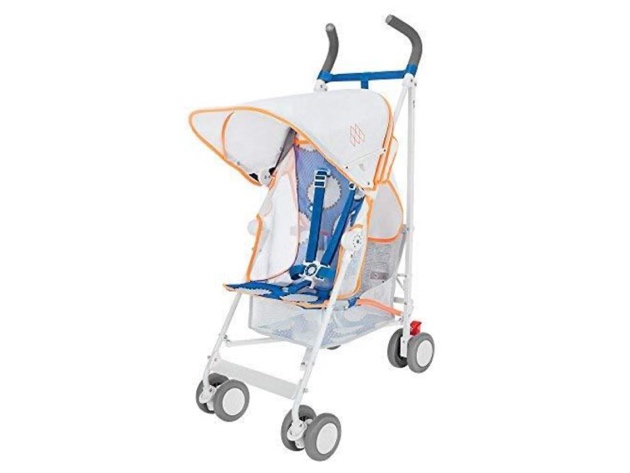 Maclaren Volo Neon Lightweight Compact Single Stroller for Children 6 Months (Distressed Box)