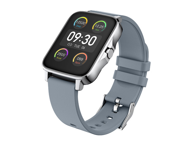 Lifestyle Smart Watch (Silver Gray) | Mandatory