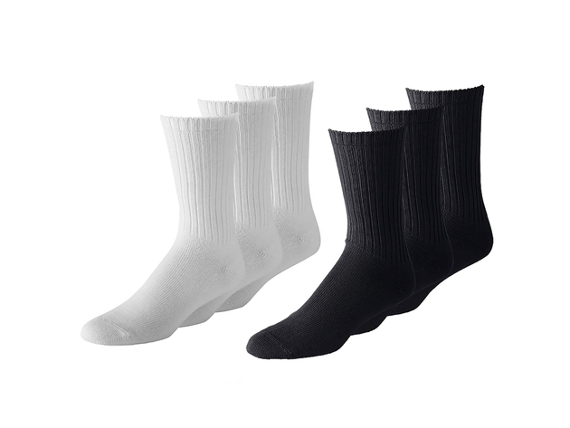 150 Pairs Men's Athletic Crew Socks - Bulk Wholesale Packs - Any Shoe Size - Mix