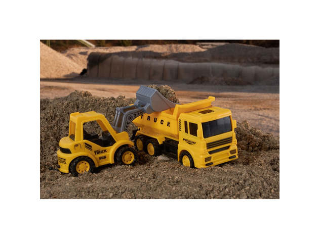 22 Piece Construction Trucks Toy Set Toys for Kids