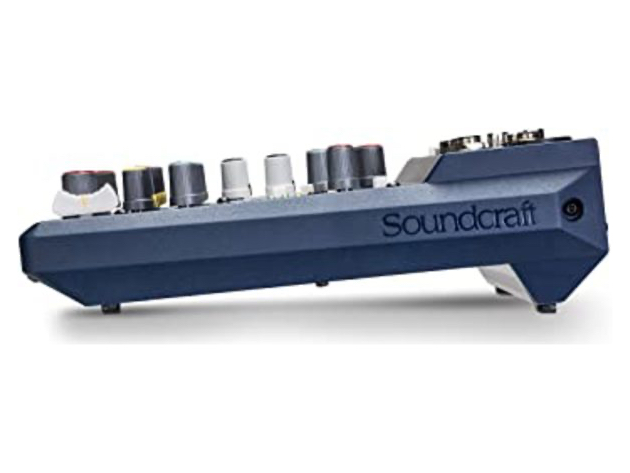 Soundcraft Notepad-12FX Small Format Analog Twelve Channel Mixing Console - Blue (Used, Open Retail Box)