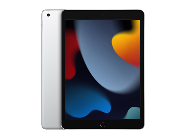 Apple iPad 9th Gen (2021) 64GB - Silver (Refurbished: Wi-Fi + Cellular Unlocked)