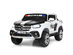 Costway Licensed Mercedes Benz x Class 12V 2-Seater Kids Ride On Car w/ Trunk White\Black\ Red - Black/White