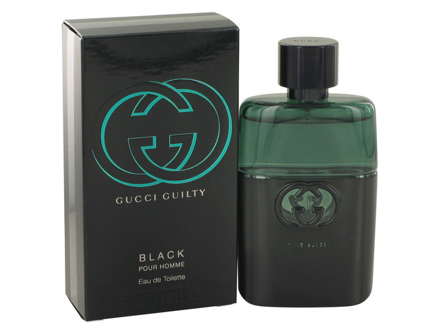 3 Pack Gucci Guilty Black by Gucci Eau De Toilette Spray 1.6 oz for Men