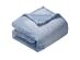 Classic Textured Fleece Blanket Chambray Full/Queen