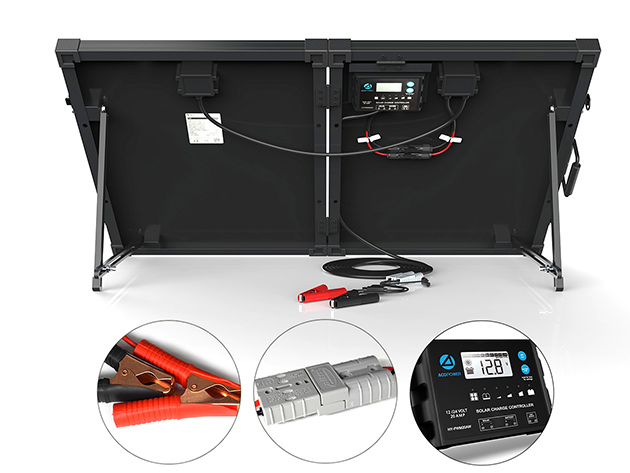 PTK100W Portable Solar Panel Kit