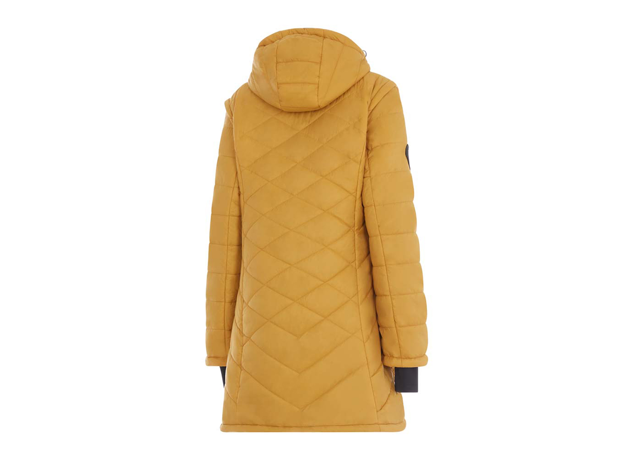 Women's Helios Hybrid Heated Coat (Golden/Small)