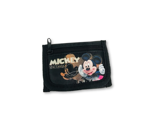 Wallet - Mickey Mouse - Black