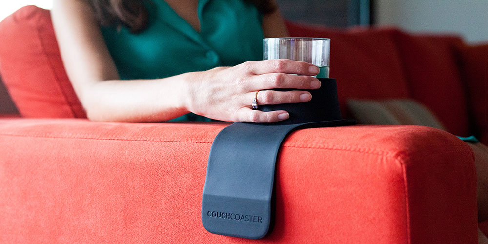 CouchCoaster®: The Ultimate Drink Holder For Your Sofa