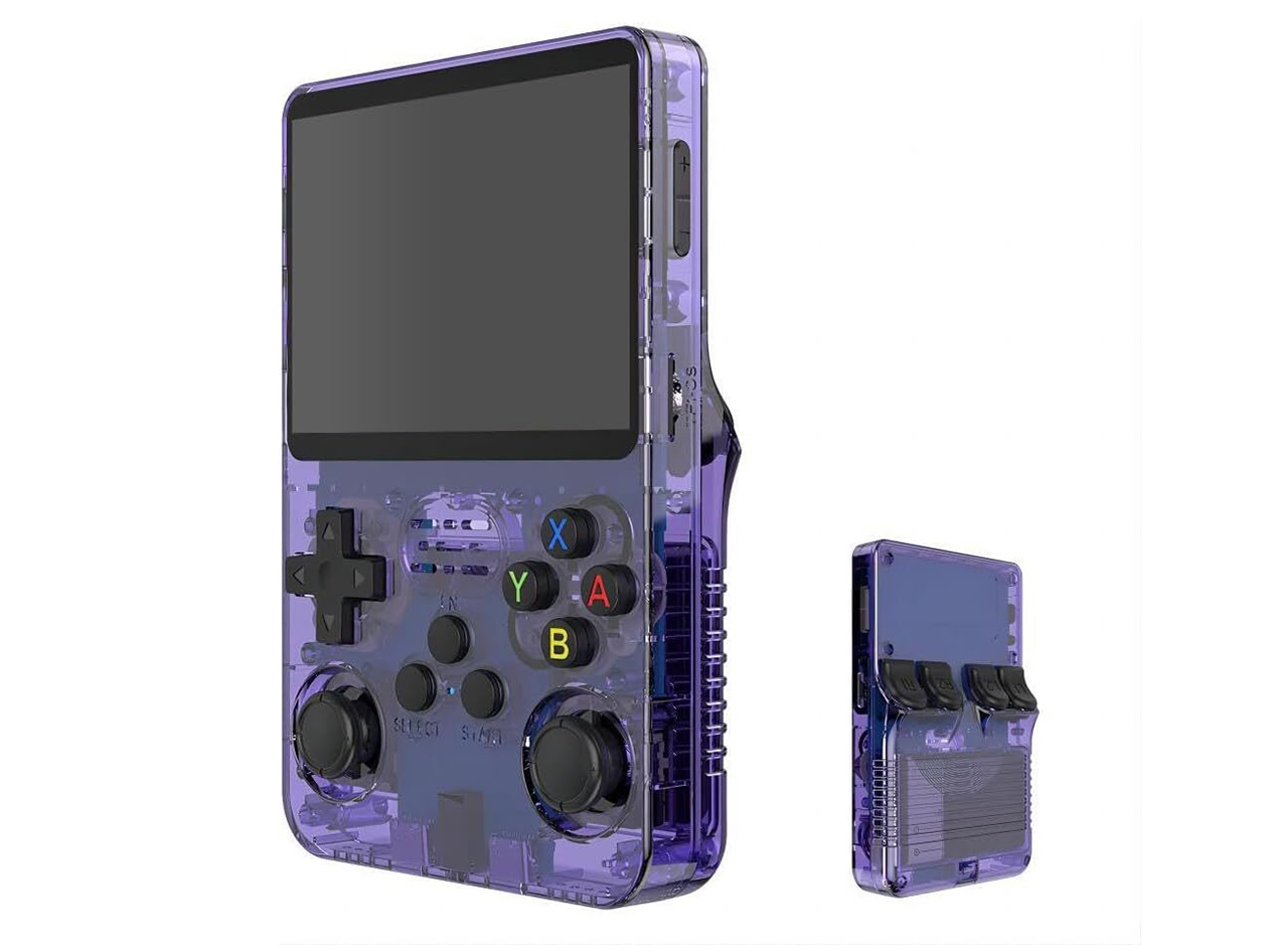 Retropian Color Retro Handheld Gaming Console (Purple)