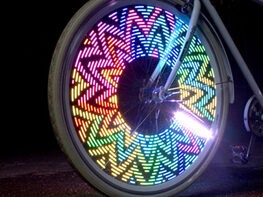Bicycle Wheel Flashing Light