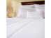 Sunbeam MSU2 Quilted Electric Heated Mattress Pad Full White Washable Auto Shut Off 10 Heat Settings - White