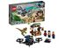 LEGO Jurassic World Unleashed Block Dilophosaurus on the Loose Building Kit, 168 Pieces