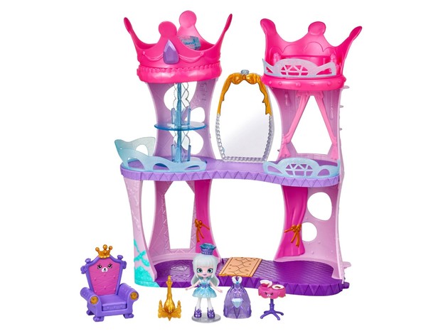 Shopkins Happy Places Doll House Line with Many Accessories, 1 Royal Castle Playset, For Ages 4 and Up (New Open Box)