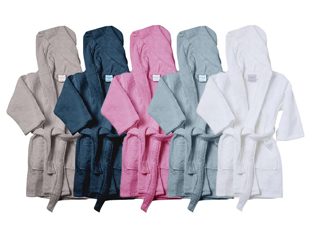 Grey Kids Robe Alvare Luxury Kids Robe | Cracked