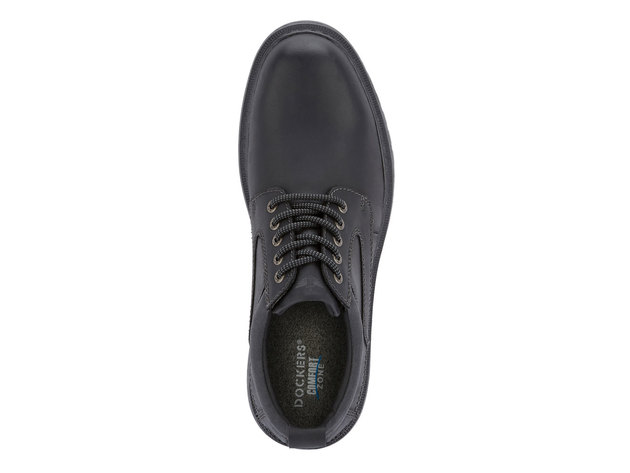 Dockers Mens Warden Leather Rugged Casual Oxford Shoe with NeverWet - 13 W Black