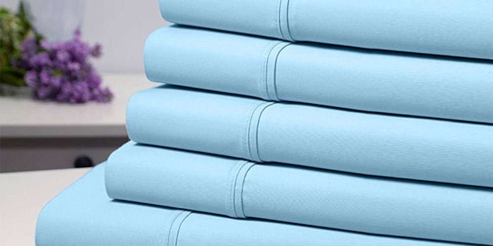 Bamboo Comfort 6-Piece Luxury Aqua Sheet Set