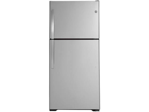 GE GTS22KSNRSS 21.9 Cu. Ft. Stainless Steel Top Freezer Refrigerator