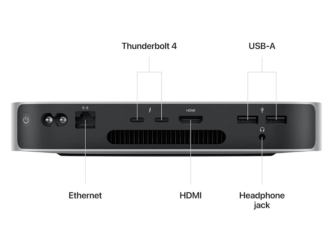 Apple Mac Mini (2023) M2 8CPU 10GPU 8GB RAM 512GB SSD (Refurbished)