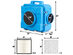 Costway Industrial Commercial Hepa Air Scrubber Negative Air Purifier 500-2000sq.ft Blue