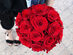 2 Dozen Long Stem Roses + Vase w/ Free Shipping 