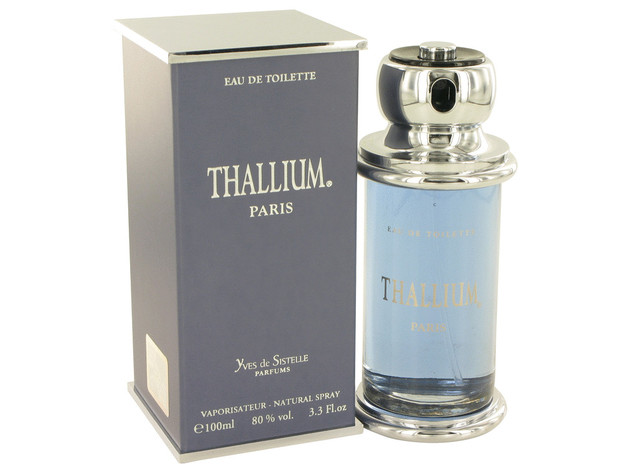Thallium by Parfums Jacques Evard Eau De Toilette Spray 3.3 oz for Men (Package of 2)