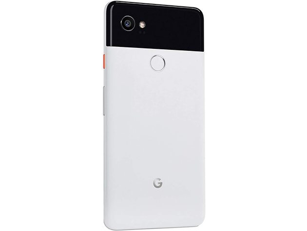 Google Pixel 2 XL 128GB 6 Inches Unlocked GSM/CDMA Smartphone - Black and White (Refurbished, Open Retail Box)