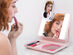 Spotlite HD Ultra Bright True Daylight Makeup Mirror (Blush Crush)