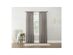 No. 918 Amalfi Linen Blend Textured Sheer Rod Pocket Single Curtain Panel, 54 Inches x 95 Inches, Gray