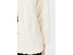 JM Collection Women's Sequined Faux-Fur Broach Jacket White Size Medium