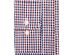 Club Room Men's Classic/Regular Fit Gingham Check Performance Dress Shirt Wine Size 16.5x32-33