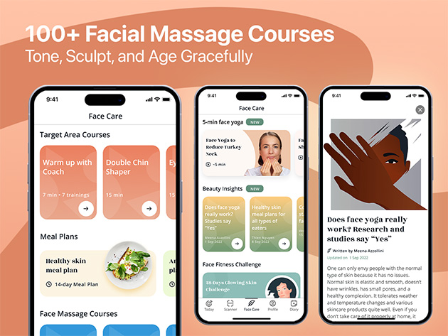 Luvly Holistic Face Yoga App - Premium: Lifetime Subscription