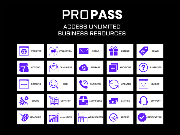  ProPass All-Access Business Pass: 1-Yr Subscription