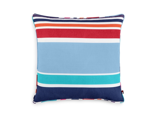 Tommy Hilfiger Dunmore Stripe 20 Inches x 20 Inches Decorative Pillow, Multicolor