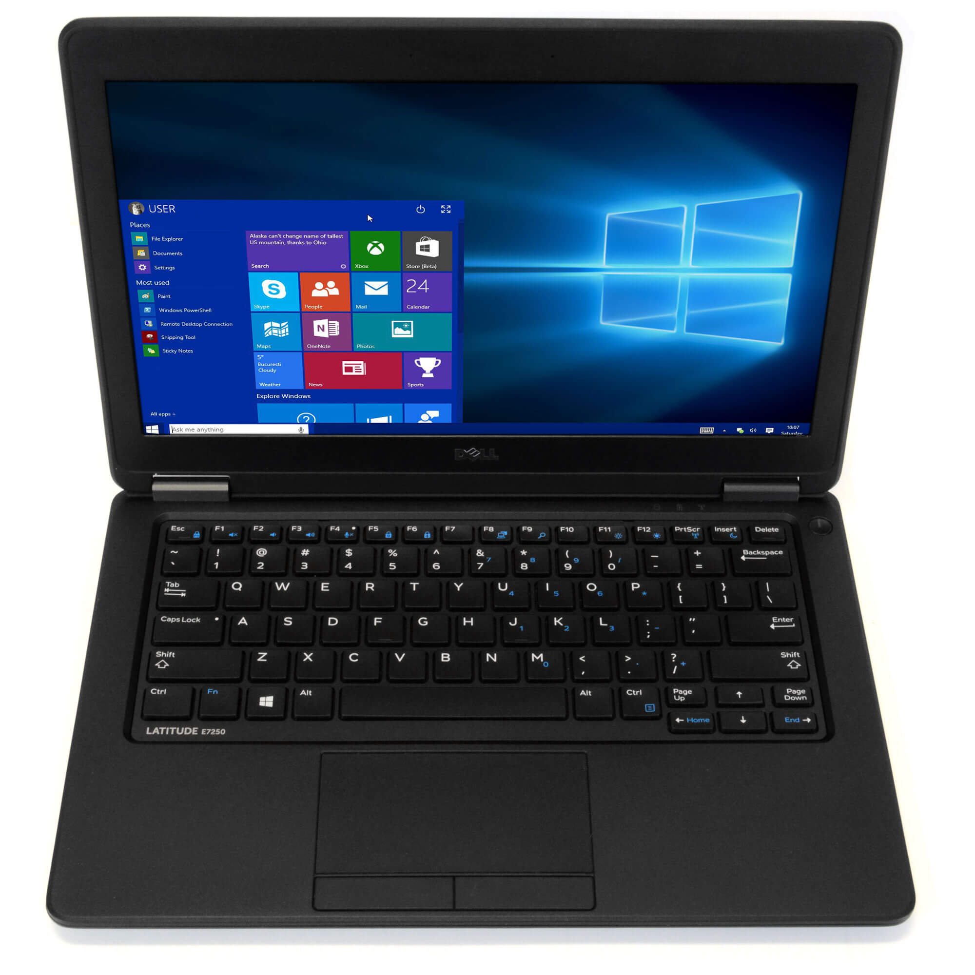 Dell Latitude E7250 12" Laptop, 2.9 GHz Intel i5 Dual Core Gen 4, 8GB RAM, 256GB SSD, Windows 10 Professional 64 Bit (Renewed)