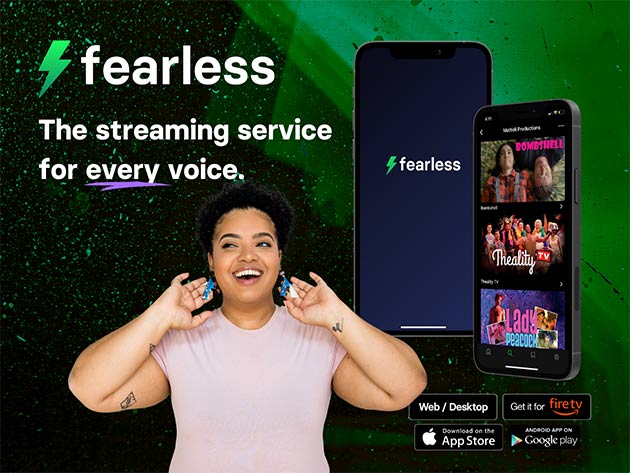 Fearless Unlimited Streaming Plan: Lifetime Subscription