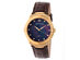 Empress Francesca Automatic MOP Leather-Band Watch