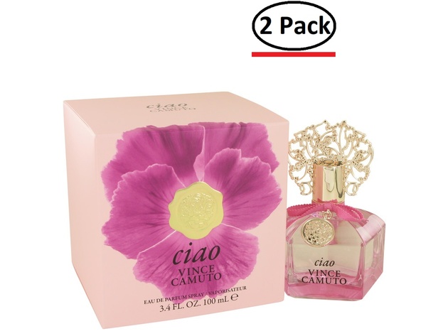 Vince Camuto Ciao by Vince Camuto Eau De Parfum Spray 3.4 oz for Women (Package of 2)