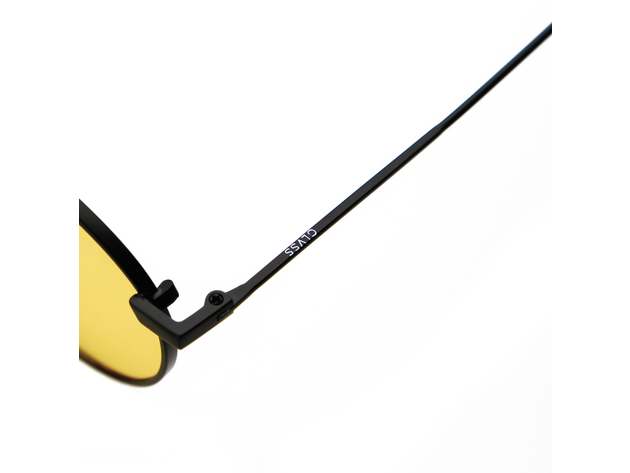 Benjamin Tran X GLVSS Sunglasses Black / Mandarin 