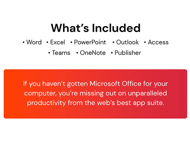 Microsoft Office Pro 2021 for Windows: Lifetime License