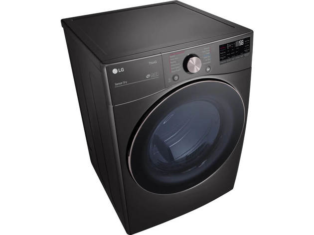 LG DLEX4000B 7.4 cu. ft. Ultra Large Capacity Smart wi-fi Enabled Front Load Electric Dryer with TurboSteam&#0153; and