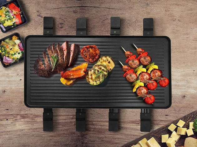 Artestia Dual Plate Raclette Table Grill